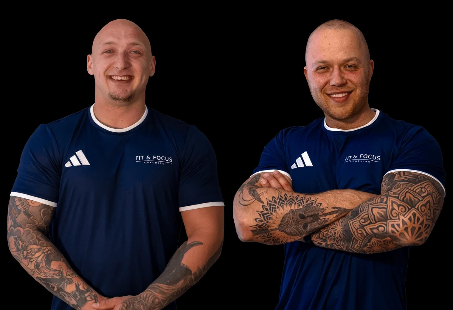 Sander Visser en Job de Boer, de coaches van Fit & Focus